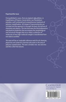 Crystallization of Polymers