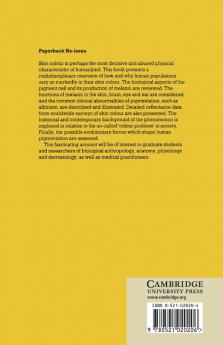 Biological Perspectives on Human Pigmentation