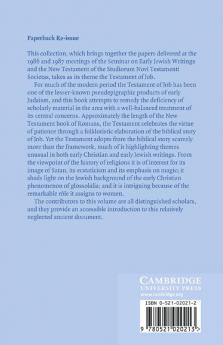 Studies on the Testament of Job