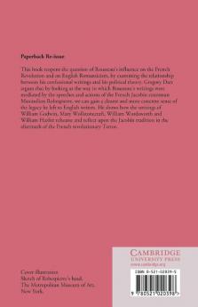 Rousseau Robespierre and English Romanticism