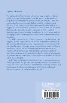 The Pastoral Letters as Composite Documents