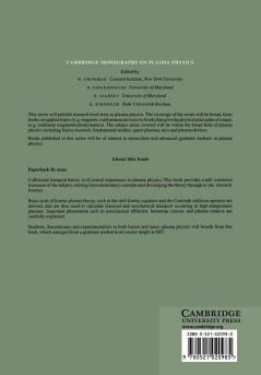 Collisional Transport in Magnetized Plasmas