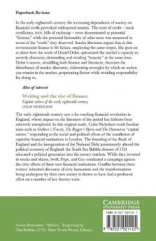 Finance and Fictionality in the Early Eighteenth Century