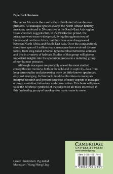 Evolution and Ecology of Macaque Societies