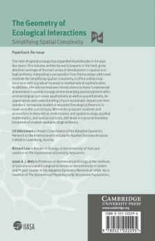 The Geometry of Ecological Interactions