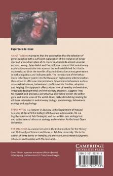 Animal Traditions