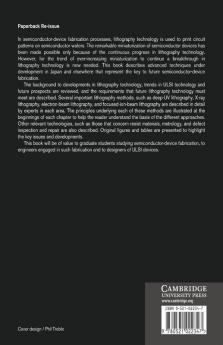 Sub-Half-Micron Lithography for Ulsis