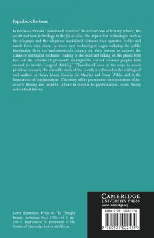 Literature Technology and Magical Thinking 1880 1920