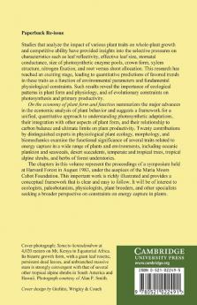 On the Economy of Plant Form and Function