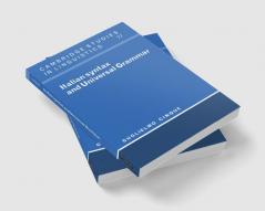 Italian Syntax and Universal Grammar