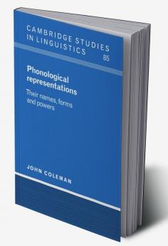 Phonological Representations