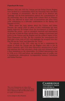 The Vatican and Italian Fascism 1929 32