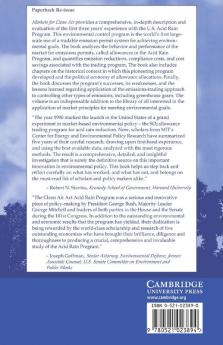 Markets for Clean Air