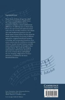 Music Theory and Natural Order from the Renaissance to the Early Twentieth Century