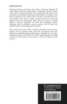 Phonological Structure and Phonetic Form