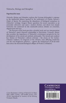 Nietzsche Biology and Metaphor