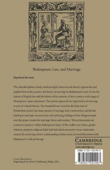 Shakespeare Law and Marriage
