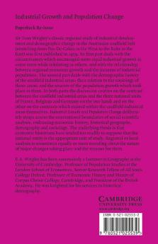 Industrial Growth and Population Change