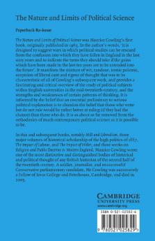 The Nature and Limits of Political Science