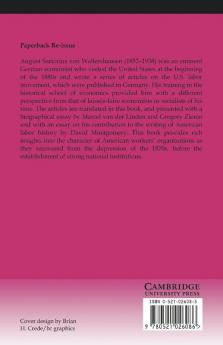 The Workers' Movement in the United States 1879 1885
