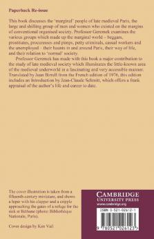 The Margins of Society in Late Medieval Paris