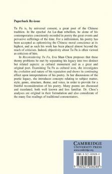 Reconsidering Tu Fu
