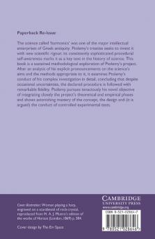 Scientific Method in Ptolemy's Harmonics
