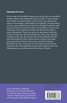 Opera and Drama in Eighteenth-Century London