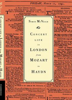 Concert Life in London from Mozart to Haydn