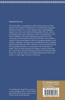 Ancient Epistolary Fictions