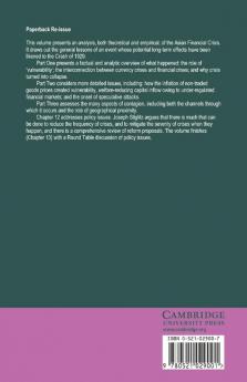 The Asian Financial Crisis