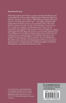 Horace & the Rhetoric of Autho