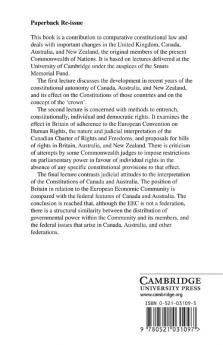 Constitutional Change in the Commonwealth
