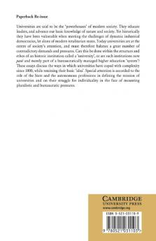 The European and American University Since 1800