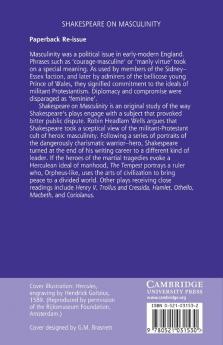 Shakespeare on Masculinity