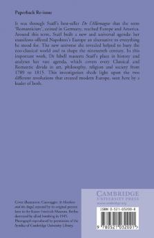 The Birth of European Romanticism