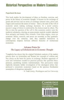 The Legacy of Scholasticism in Economic Thought