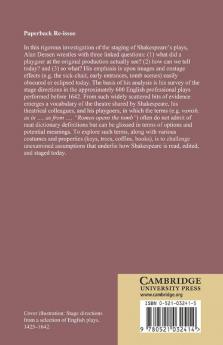 Recovering Shakespeare's Theatrical Vocabulary