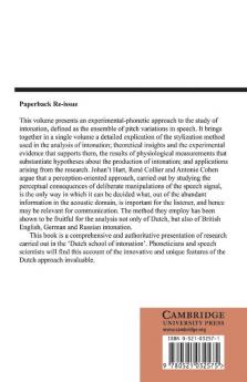 A Perceptual Study of Intonation