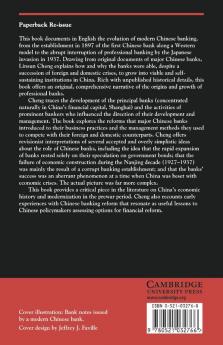 Banking in Modern China