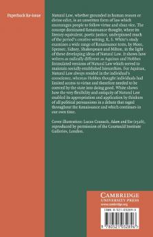 Natural Law in English Renaissance Literature