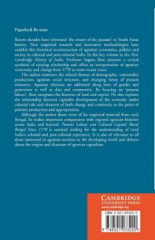 Peasant Labour and Colonial Capital