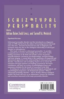 Schizotypal Personality