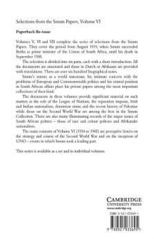 Selections from the Smuts Papers
