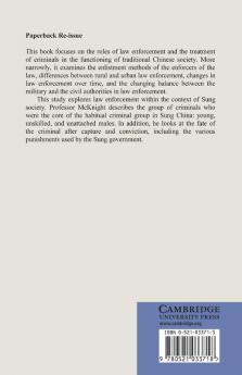 Law and Order in Sung China