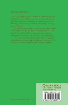 The Biology of Centipedes