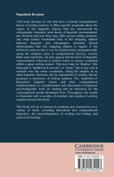 A Computational Theory of Writing Systems