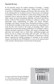The Rhetoric of Courtship in Elizabethan Language and Literature