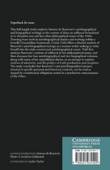 Simone de Beauvoir Gender and Testimony