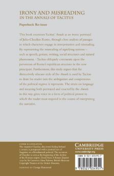 Irony and Misreading in the Annals of Tacitus